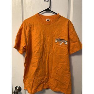 VTG 90s Tennessee Vols. Volunteers Embroidered Size M T Shirt Single Stitch B70